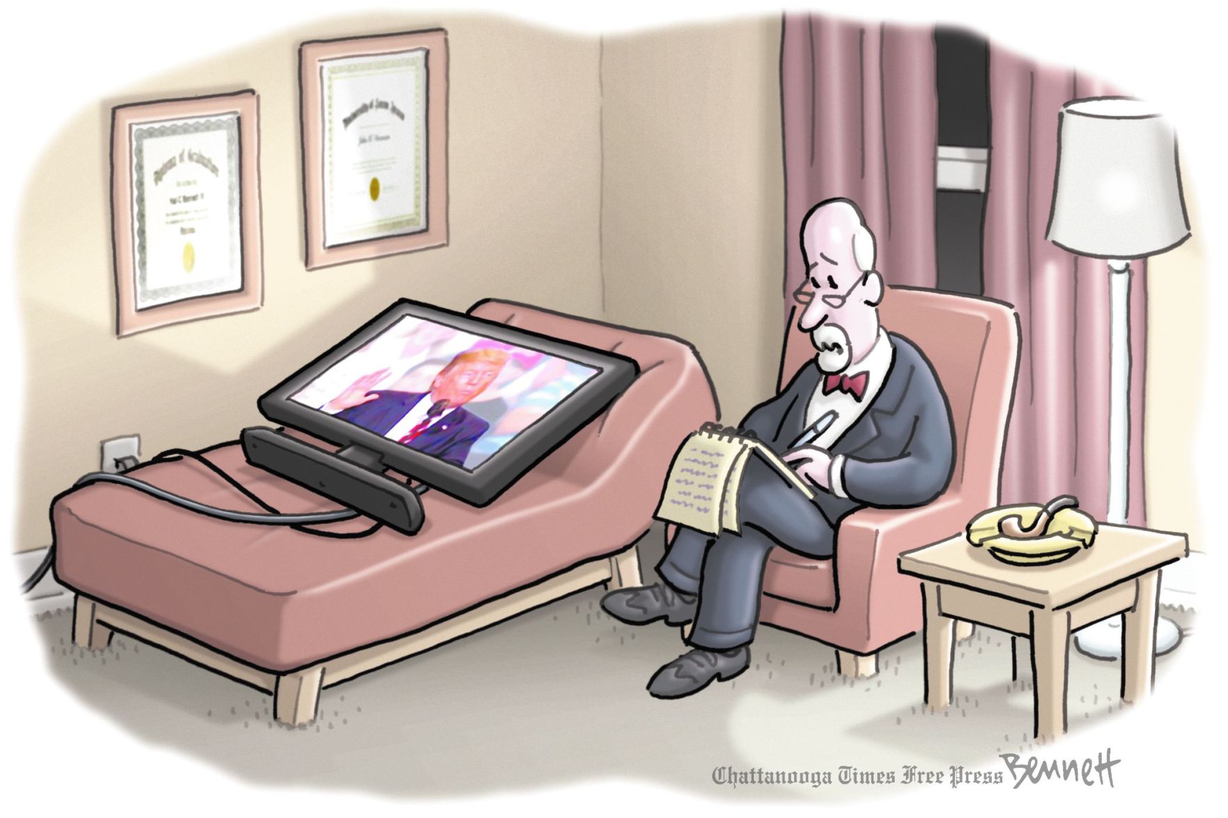 Clay Bennett editorial cartoon